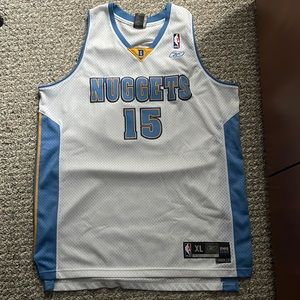 Vintage Y2K Reebok Denver Nuggets Carmelo Anthony Jersey Size XL